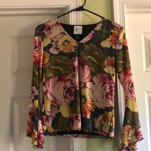 Floral blouse